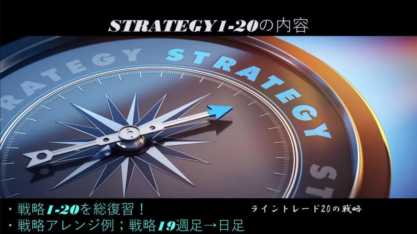 【新版】極意書STRATEGIES~ライントレード20の戦略~ 41 strategy1-20