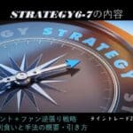 【新版】極意書STRATEGIES~ライントレード20の戦略~ 14 リーダースメントとファン逆張り戦略を示すコンパスの画像、オンライン学習コース「スリースタータードットジェーピー」の戦略的内容を表現。.