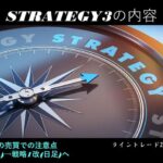 【新版】極意書STRATEGIES~ライントレード20の戦略~ 11 戦略1~3実戦の売買での注意点 ・戦略1→戦略1改(日足)へ 時間37:34