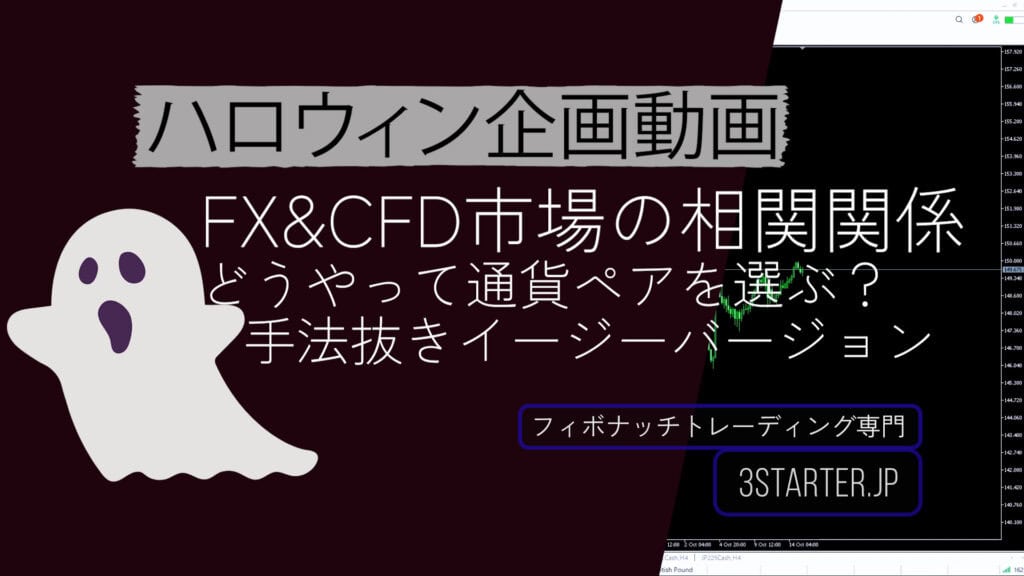 ハロウィン企画動画　FX&CFD市場の相関関係