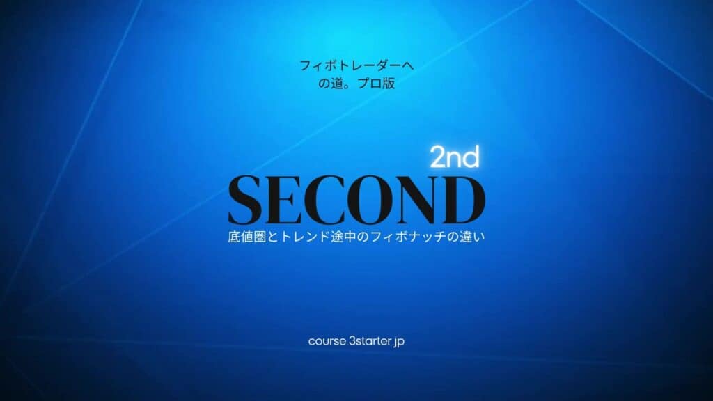 フィボナッチトレーダーへの道。プロ版 21 2nd