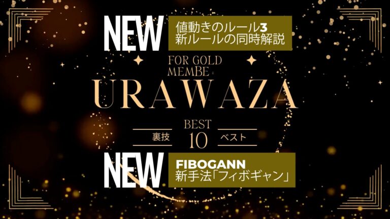 値動きのルール3とフィボギャン