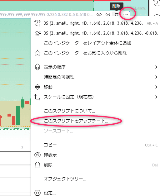 Tradingview版アップデート時