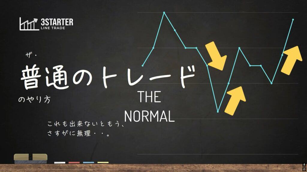 ザ・普通のトレード