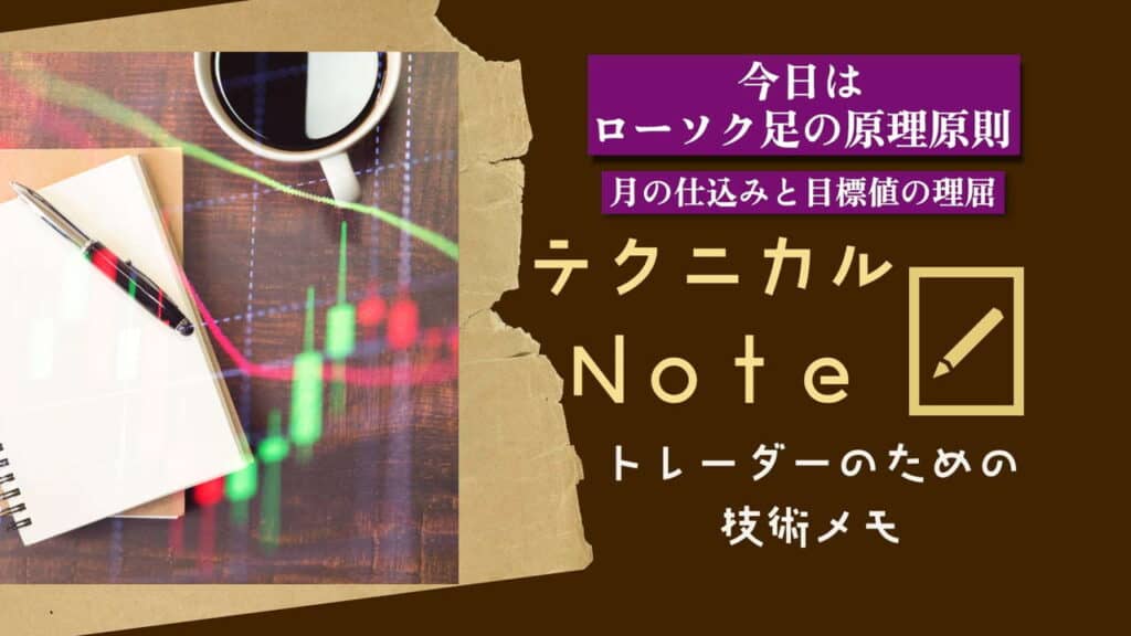 テクニカルnote ローソク足の原理原則 vo25