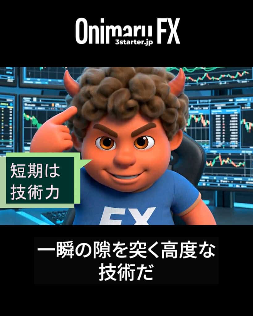 短期トレードは技術